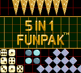 5 in 1 Funpak (USA, Europe) Title Screen